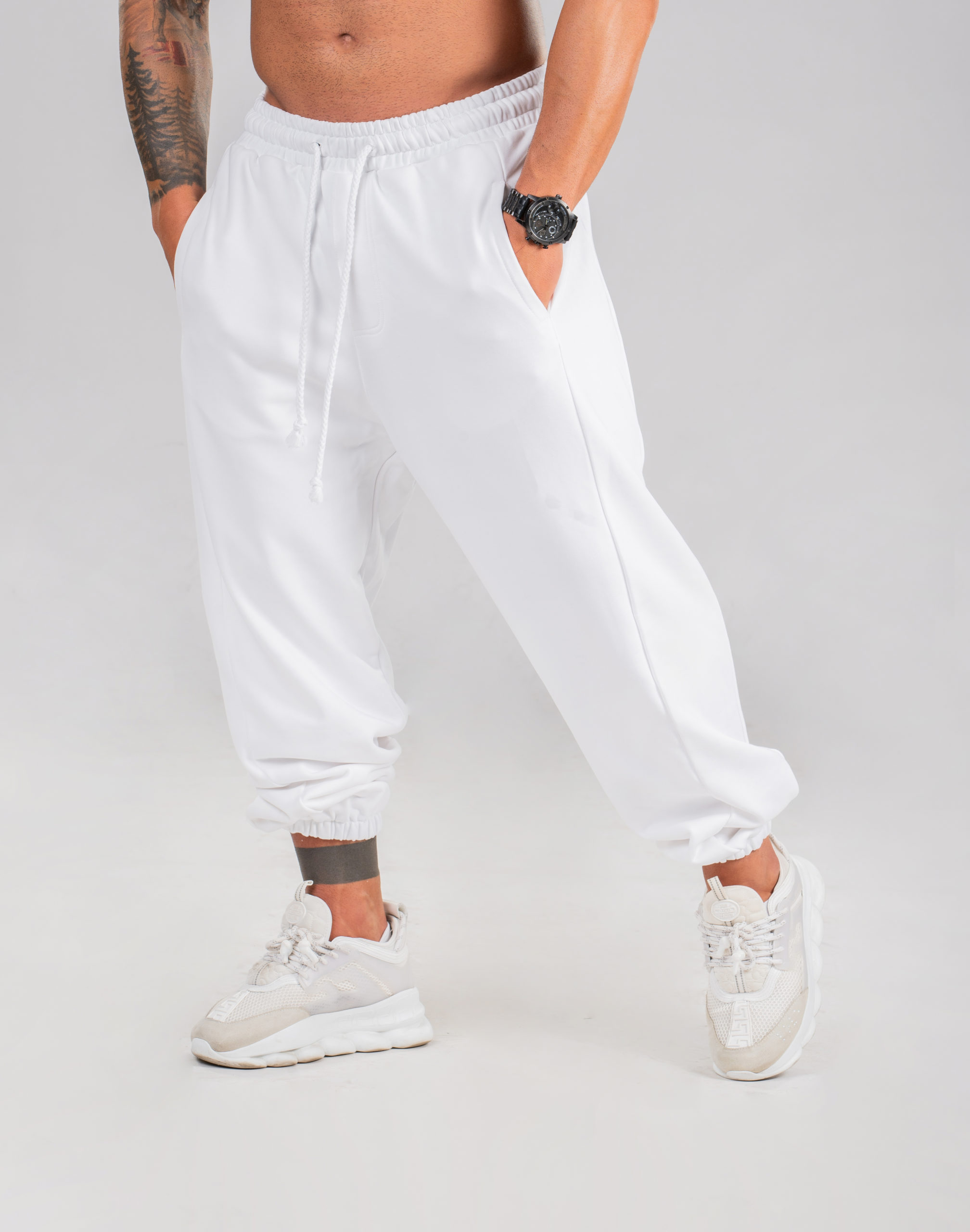 closet Least Sports Pantaloni trening barbati WHITE ANGEL by Controversum - Controversum